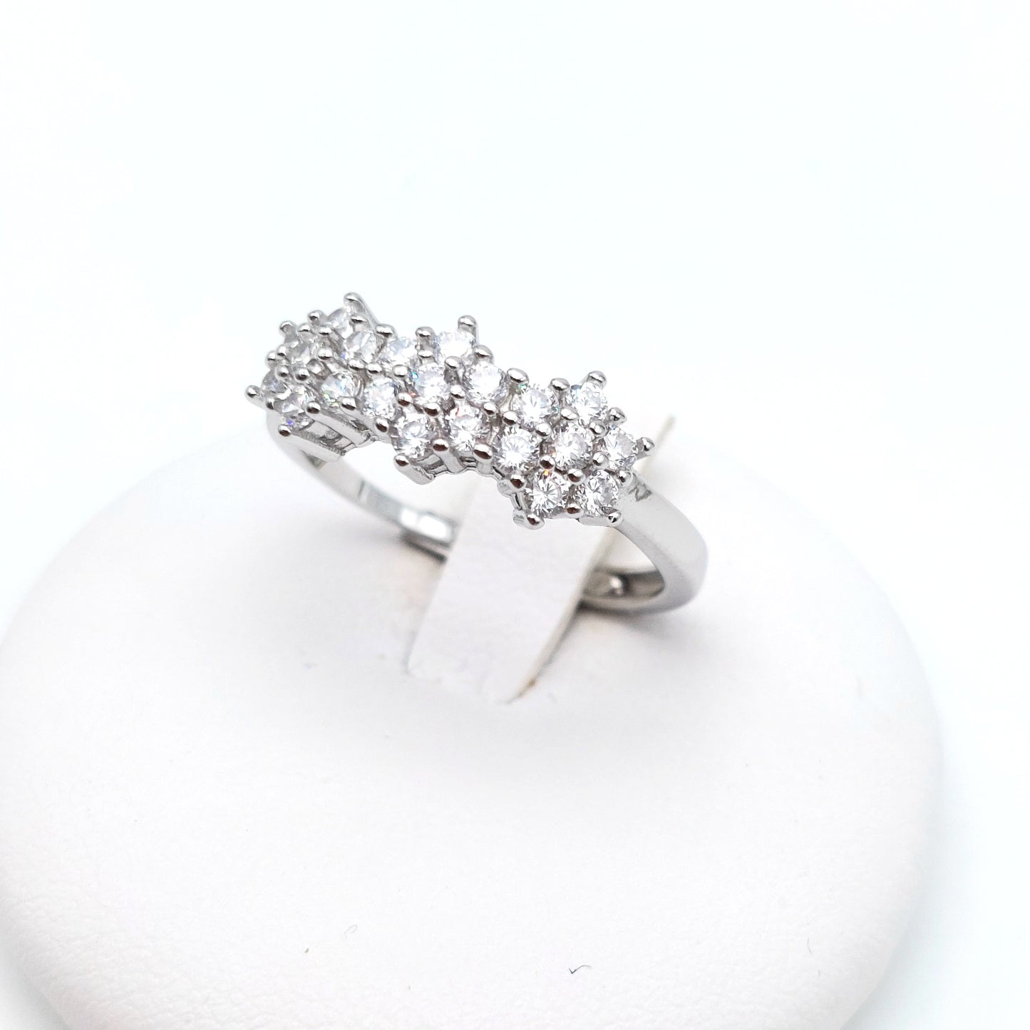 Anello in argento 925% .Misura regolabile. AN-AG-006