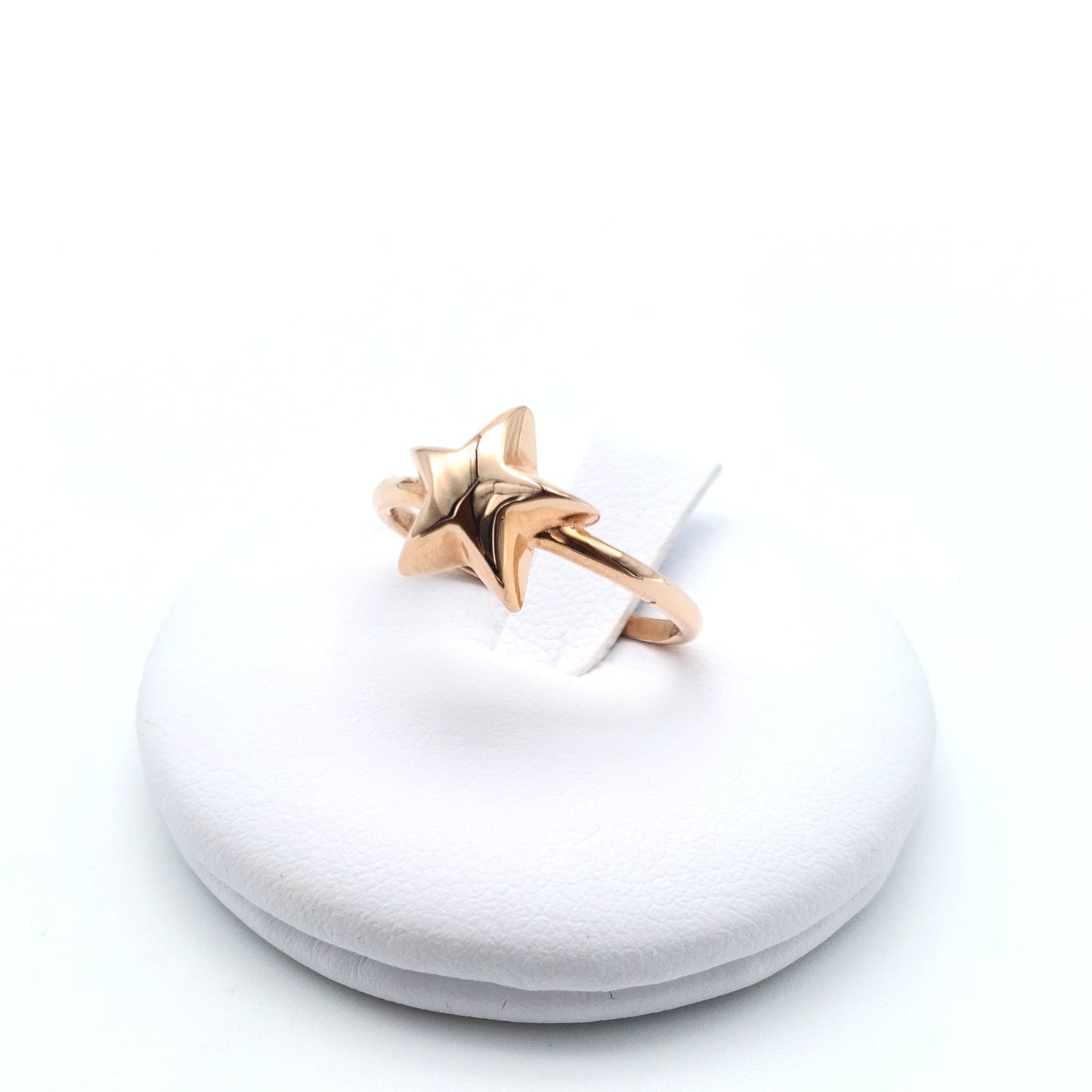 Anello a stella in oro rosa 18 KT. AN-ORO040.