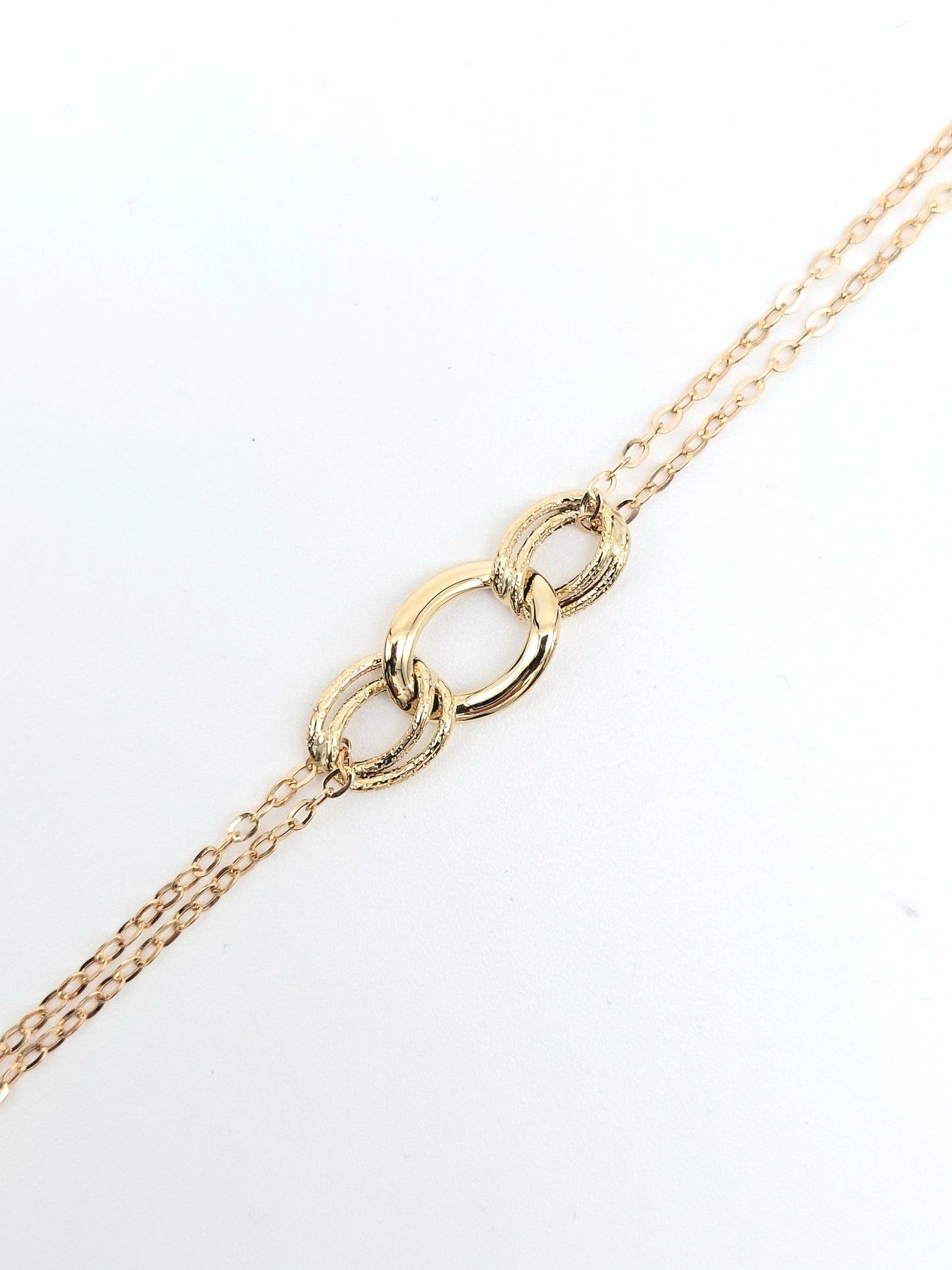 Bracciale a Catena da Donna in Oro Giallo 18 KT. BR-D-ORO034.