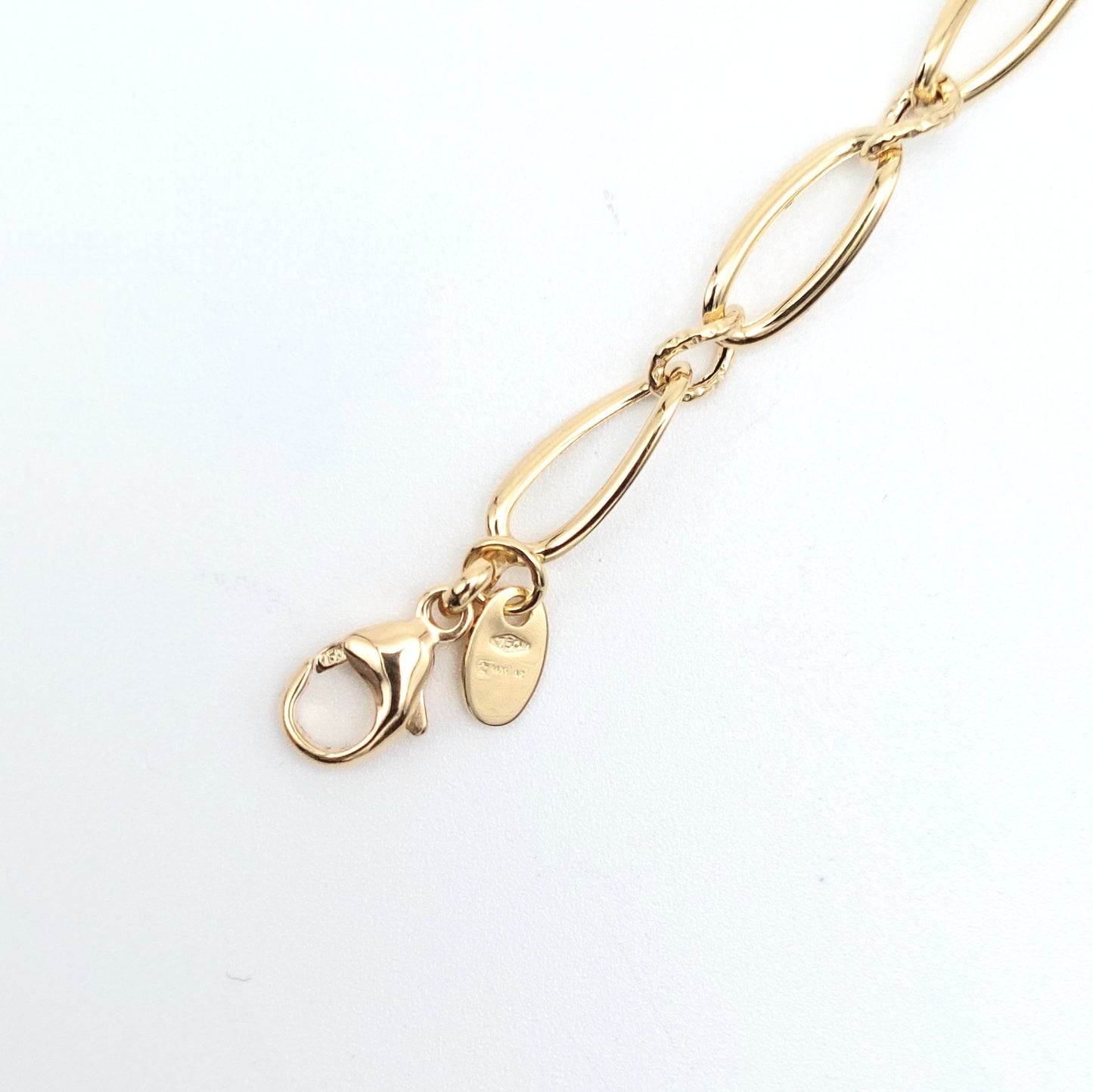 Bracciale da donna a catena in oro giallo 18 KT. BR-D-ORO044.