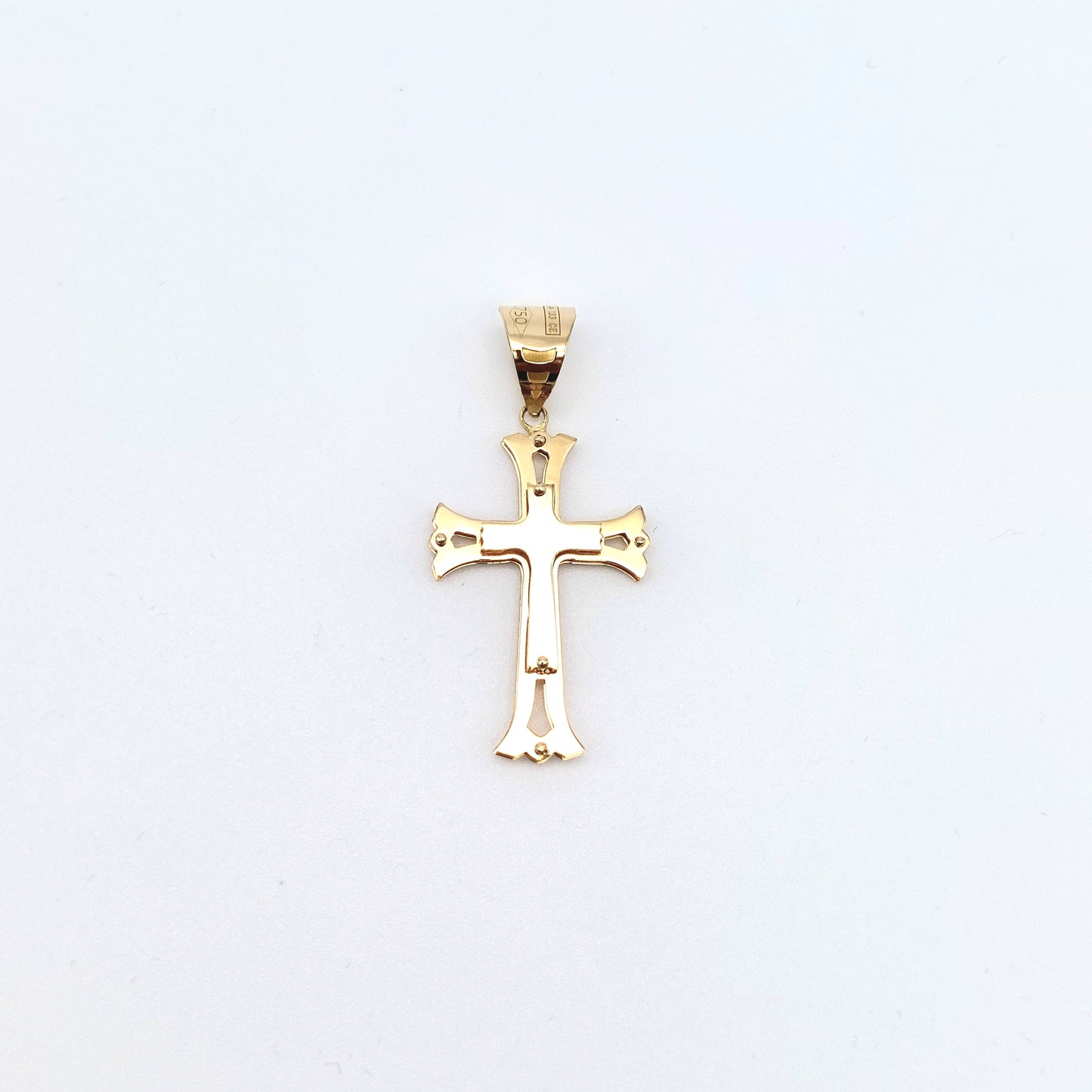 Croce in oro giallo 18 kt. CR-ORO002.
