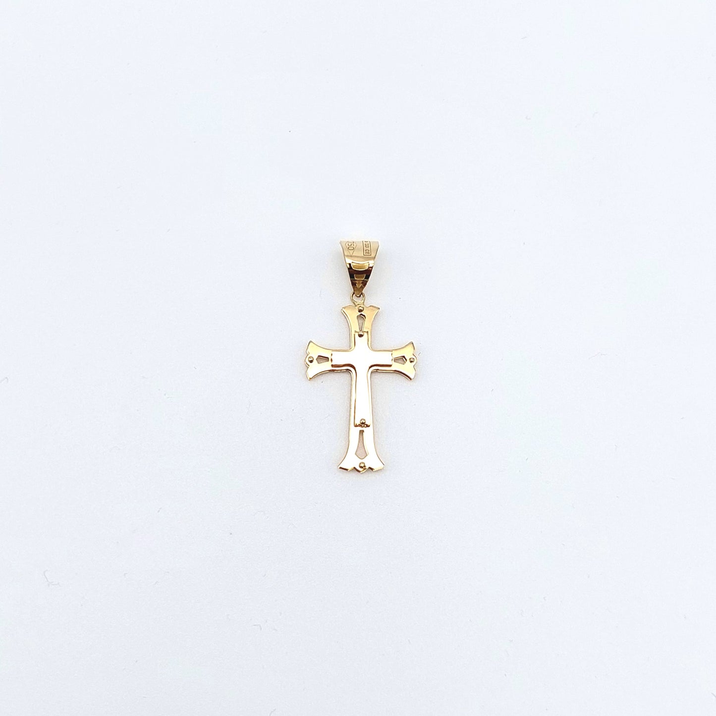 Croce in oro giallo 18 kt. CR-ORO002.