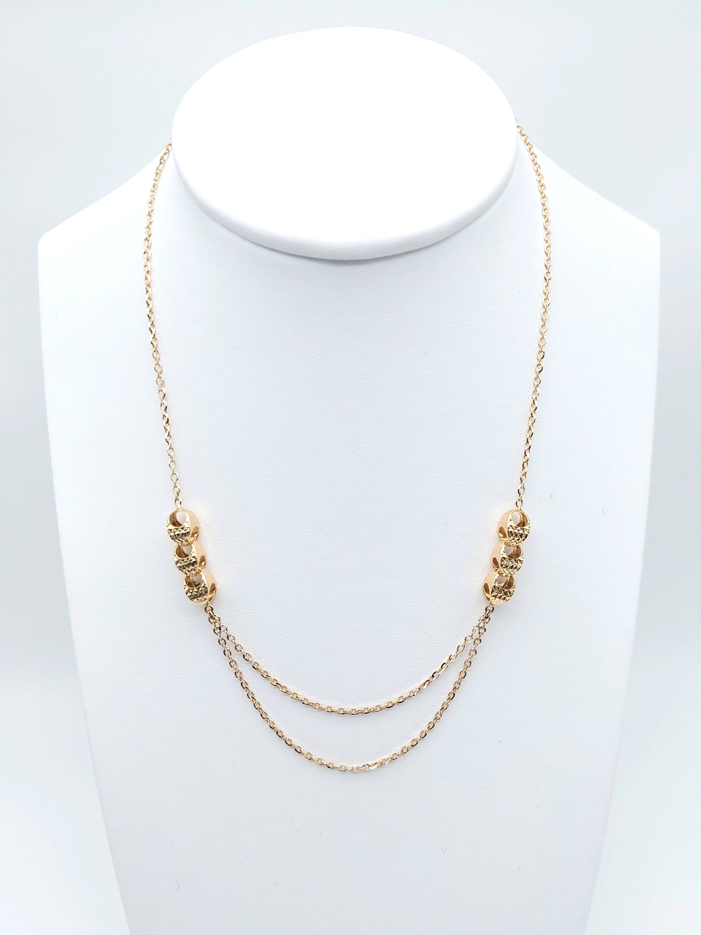 Collana in oro giallo  18 KT . COL-ORO002.