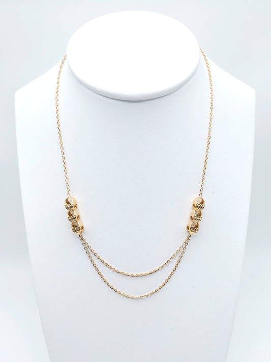 Collana in oro giallo  18 KT . COL-ORO002.